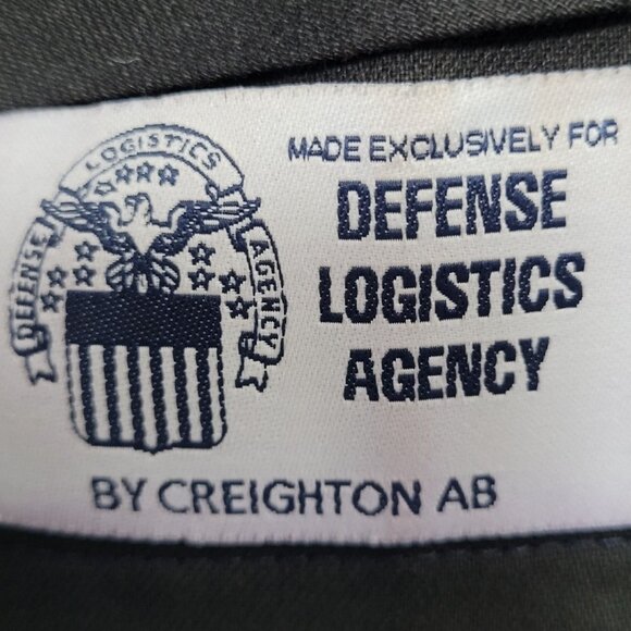 Defense Logistics Agency Marine Corps Blue Wool Blend Trousers Pants 29R (29x31) - Picture 3 of 14